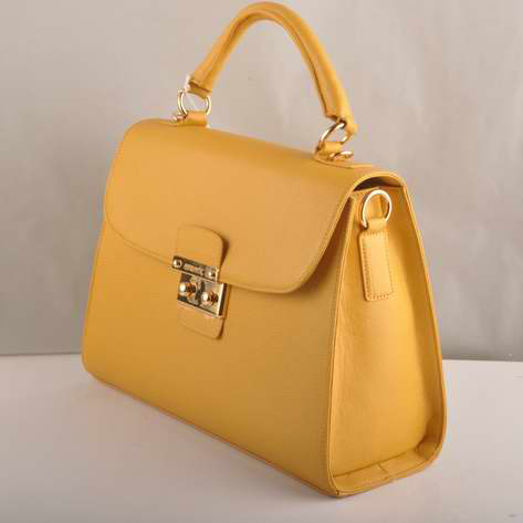 7430 Miu Miu Borse Totalizzatore Vitello 7430 Giallo